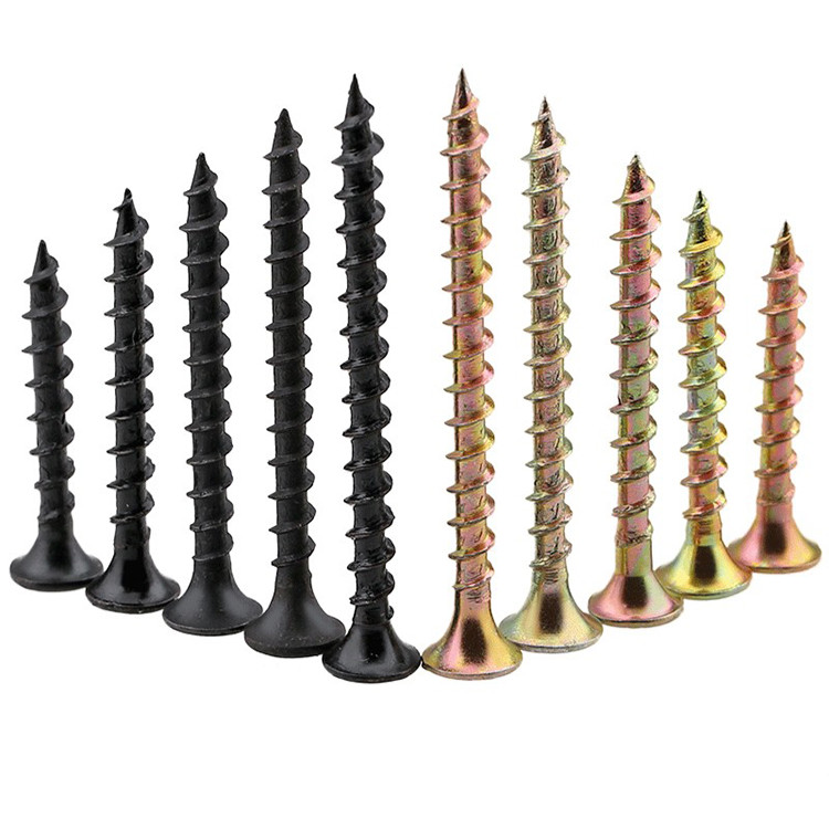 สกรูบอร์ดติดผนัง Phillips สกรูปลายแหลม M4 สังกะสีชุบแข็ง Phillips Countersunk สกรูแตะตัวเอง สกรูไม้ Quick Self-Tapp ราคา ถูกที่สุด ดีลบีเคเค