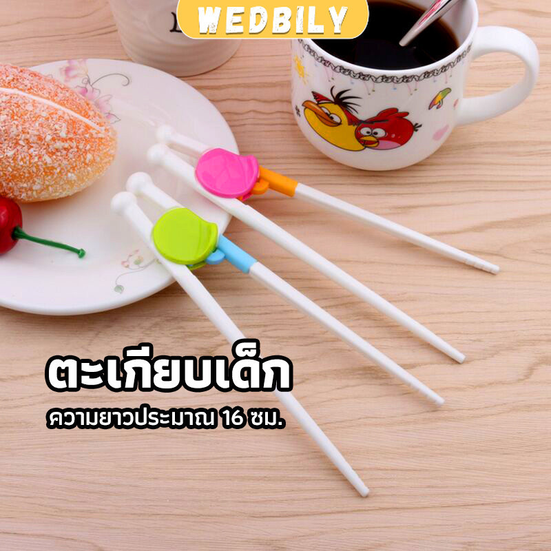 ตะเกียบหัดคีบ สำหรับเด็ก ตะเกียบฝึกคีบ ตะเกียบญี่ปุ่น baby chopsticks