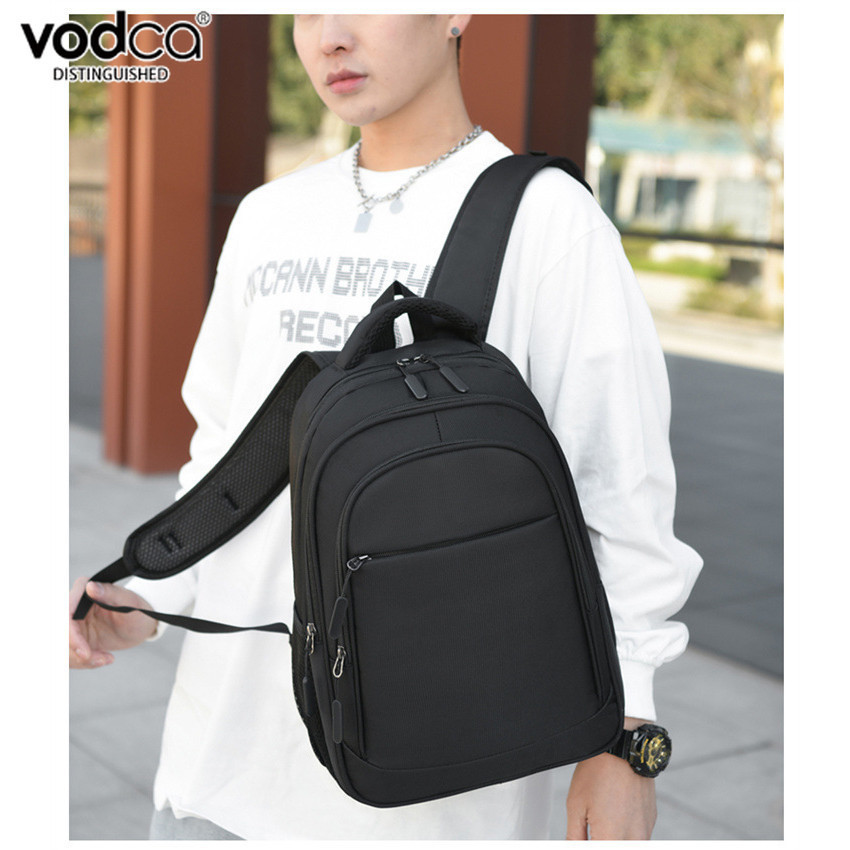 Vodca-กระเป๋าเป้สะพายหลัง มีช่องใส่โน๊ตบุ๊ค จุของได้เยอะใช้งานสะดวก  LX-2964