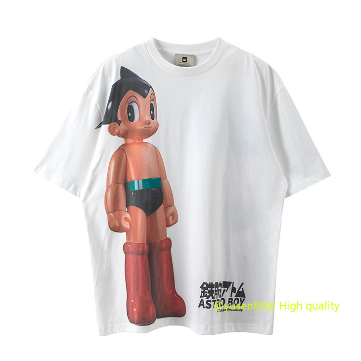 **** Hot ** vintage Iron Wrist Steel Maruko Japanese All-Match เสื้อยืดแขนสั้น