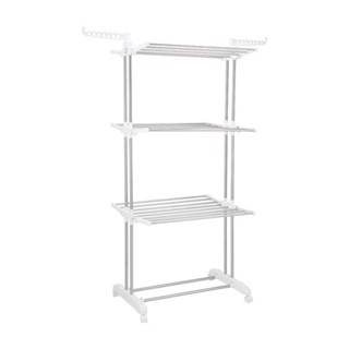 HomeHuk ราวตากผ้า 3 ชั้น รุ่นโมล่า - สีขาว