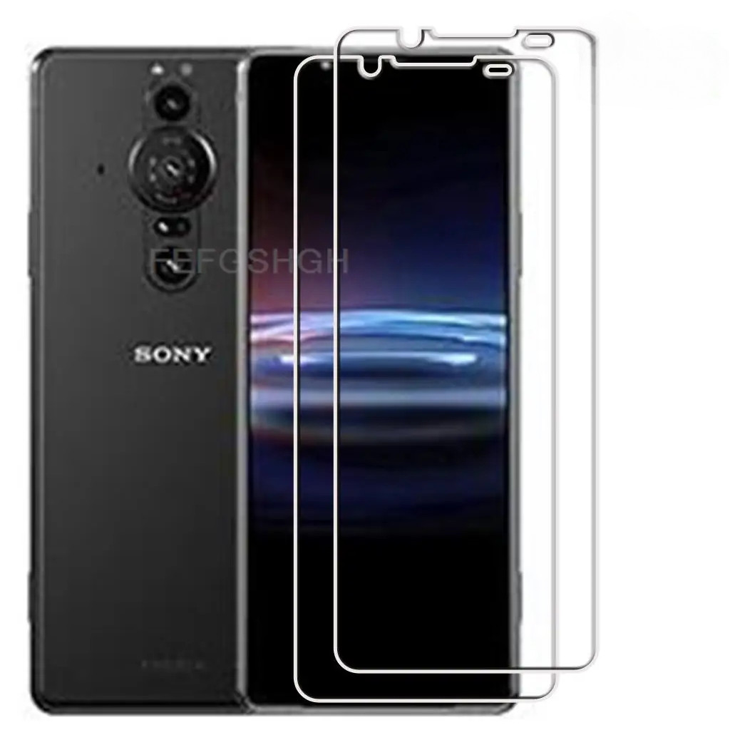 9h HD ป้องกันกระจกนิรภัยสําหรับ Sony Xperia Pro-I 6.5 XQ-BE62 XQBE62-B XQ-BE62-B BE42 ป้องกันหน้าจอป้องกันฟิล์ม – โปรปัง