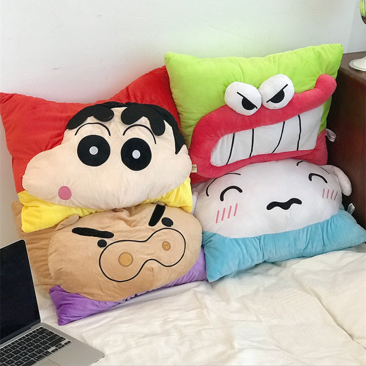 Ins Anime Cute Crayon Shin-Chan Pillow Couple Pillow Doll Doll
