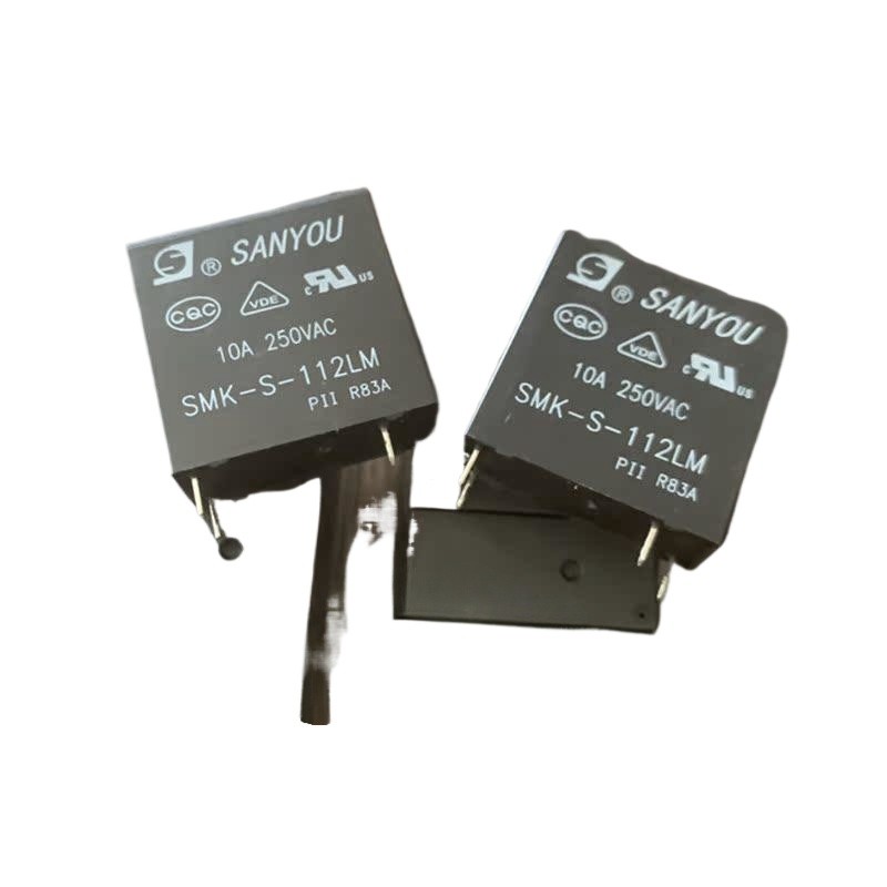 ยี่ห้อใหม่ SANYOU SANYOU SMK-S-112LM รีเลย์ 12V 10A 4 Pins เปลี่ยน JZC-36F