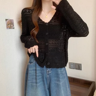 เสื้อแขนยาวไหมพรม สีพาสเทลน่ารัก ทรงครอป มีให้เลือก 6 สี สินค้าพร้อมส่งจากไทย