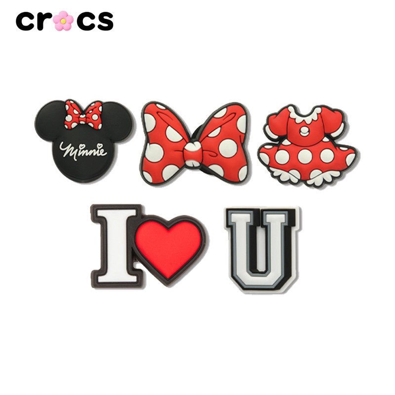 Jibbitz Crocs Mickey Minnie Crocs Jibbitz Jibbitz Set Jibbitz Crocs เกาหลี Jibbitz Crocs ของแทั