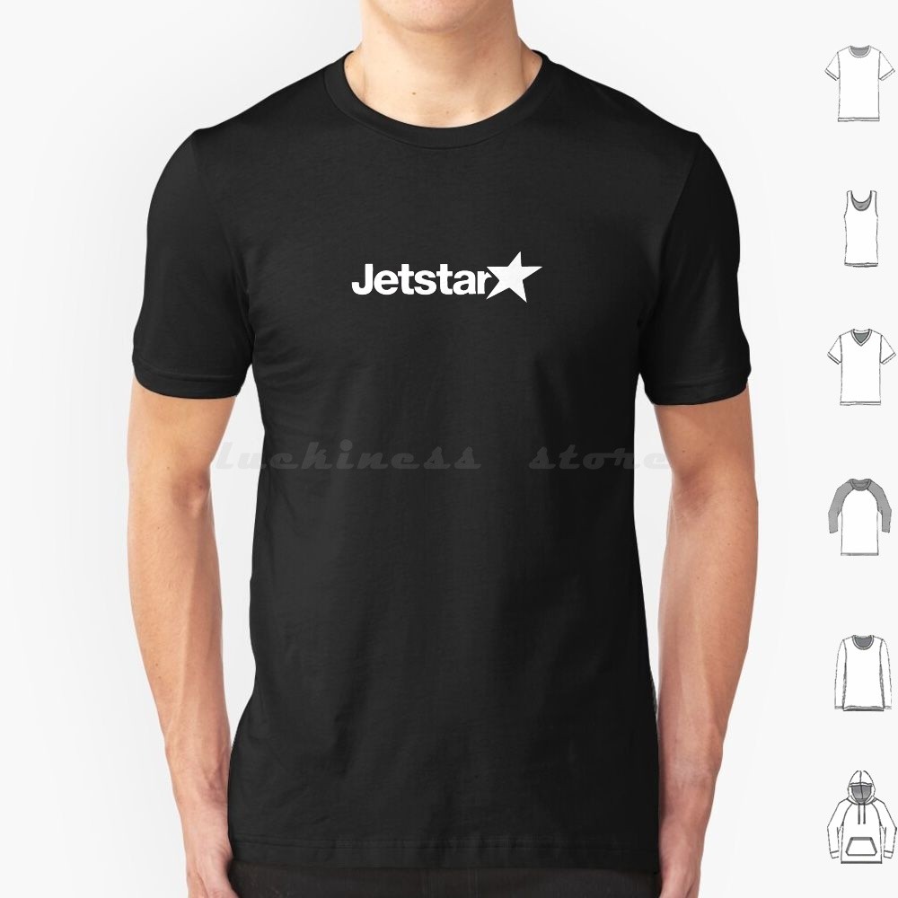 Brilliant Jetstar Design T Flight Airbus Jet Plane International Jetstar โบอิ้งแอร์การบินผ้าฝ้าย