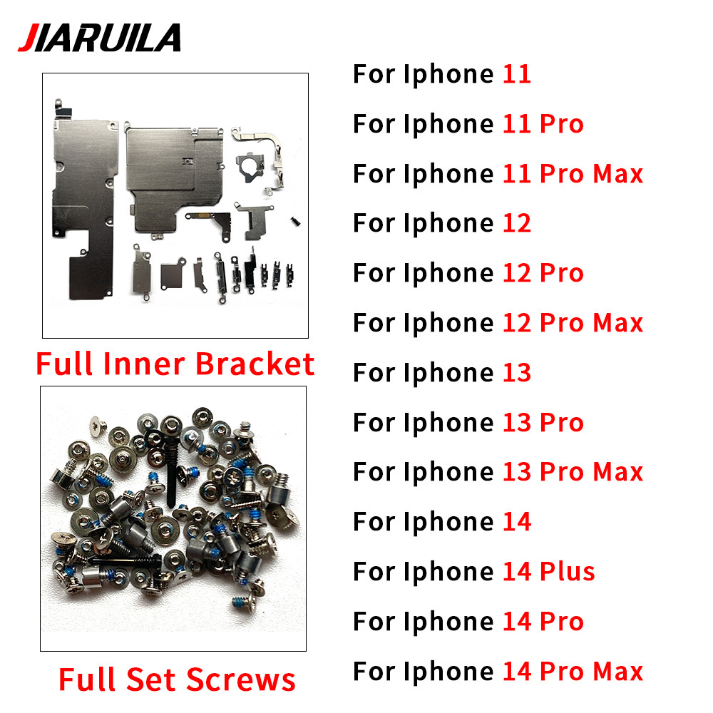 สำหรับ iph 11 12 13 14 pro max mini 14 ชุดอะไหล่พร้อมสกรู คุณภาพสูง หมดกังวลเรื่องหลังการขาย