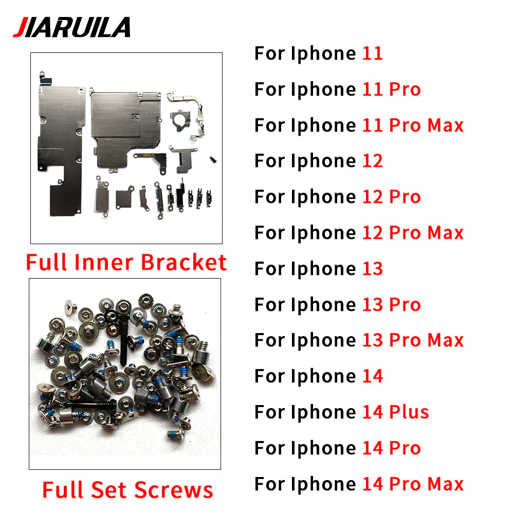 สำหรับ iph 11 12 13 14 pro max mini 14 ชุดอะไหล่พร้อมสกรู คุณภาพสูง หมดกังวลเรื่องหลังการขาย