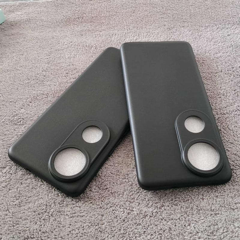 สําหรับ Vivo V50 ปลอกสีดําซิลิโคนสีทึบ TPU เคสโทรศัพท์กันกระแทก Vivo V50 5G V2427 กรณีปกหลัง