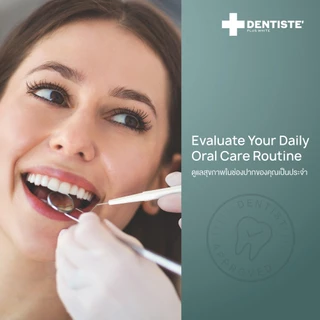 Dentiste' Mirror+Pick เครื่องมือตรวจฟันและเหงือก ประกอบด้วยกระจกด้ามยาว อุปกรณ์ทำความสะอาดปลายแหลม Stainless เดนทิสเต้