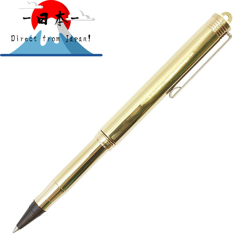 [Direct from Japan]
DESIGNPHIL Traveler's Company Brass Rollerball Pen Solid Brass 36727006