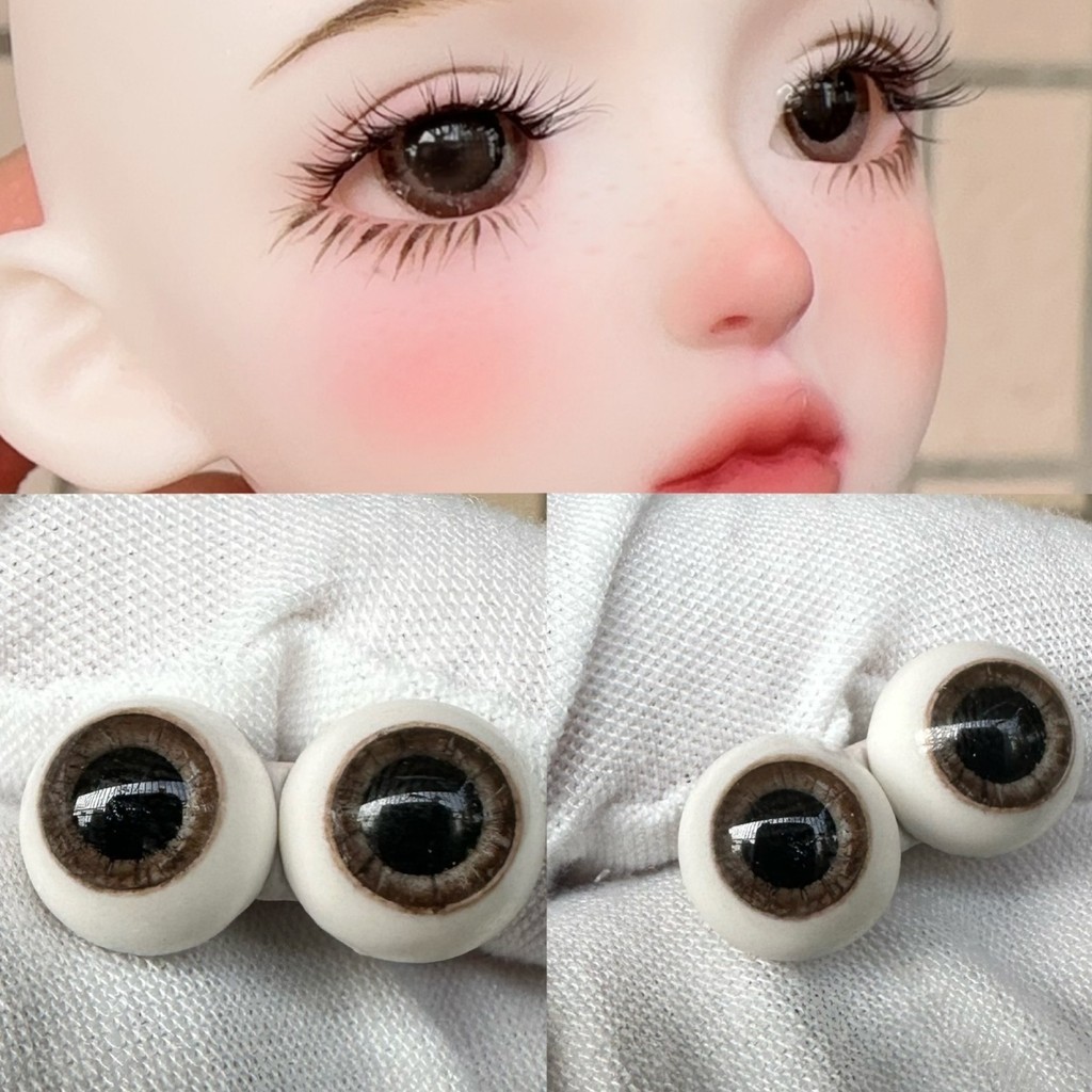 BJD เรซินตาพลาสเตอร์โฮมเมด ob11 1/3 1/4 1/6 BJD ตาตาตารูปแบบตาจำลอง