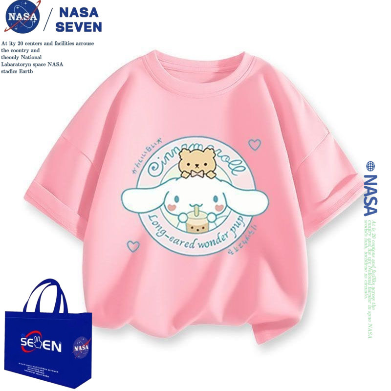 เสื้อแขนสั้นสำหรับเด็กผู้หญิง 35% ผ้าผ้าฝ้าย 2025