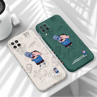 เคส Samsung A42 5G Samsung A22 4G Samsung A12 5G Samsung F12 M22 M42 5G tpu ฟรีเชือกเส้นเล็กแฟชั่นเคสโทรศัพท์แบบนิ่ม KCXX