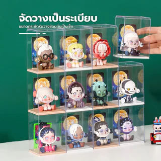 ลดล้างสต๊อก! กล่องอะคริลิค กล่องโมเดลสี สำหรับ เสียบการ์ดได้ ซ้อนได้ มี 4 สีให้เลือก
