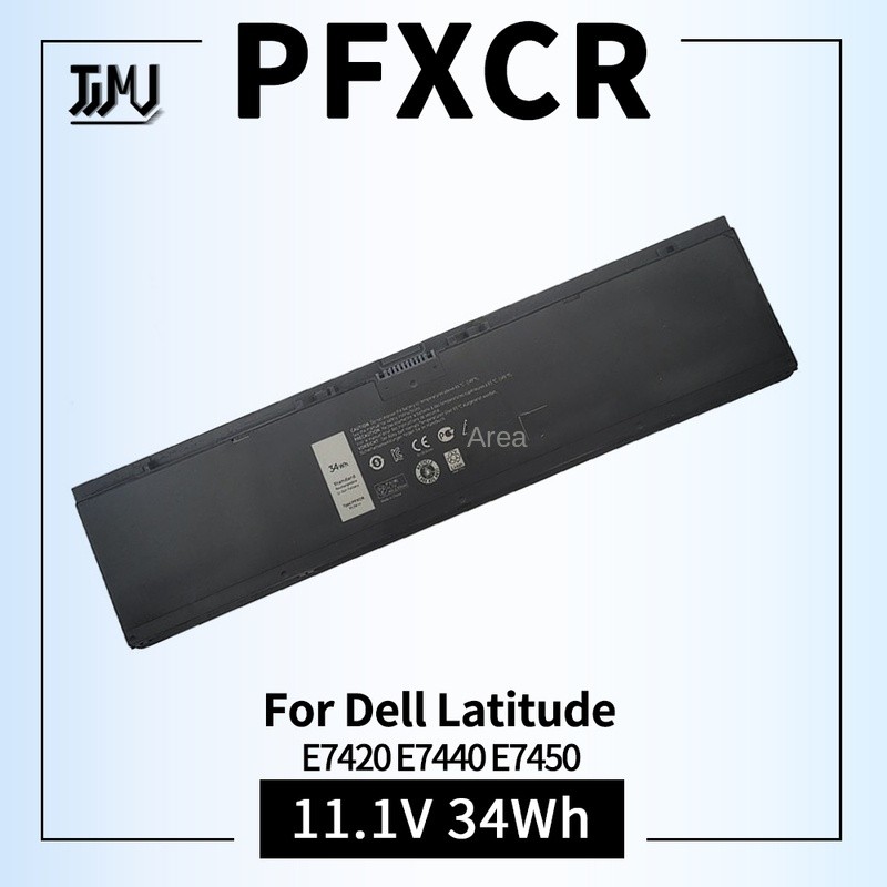 PFXCR F38HT G0G2M T19VW 3RNFD V8XN3 34GKR Laptop Battery Replacement for Dell Latitude E7420 E7440 E
