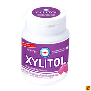 ลอตเต้ ไซลิทอล หมากฝรั่ง กลิ่นบลูเบอร์รี่มิ้นท์ 52.2 ก.