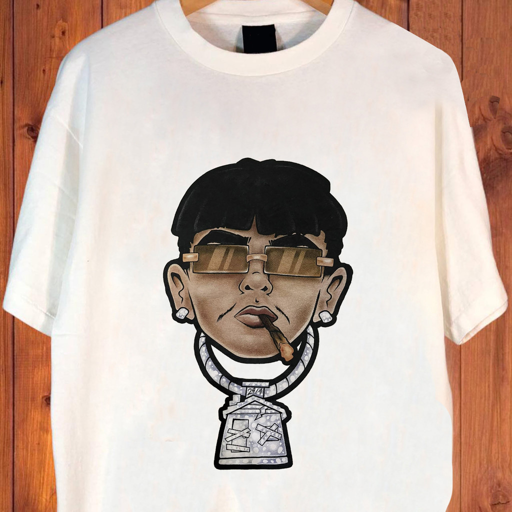 YOUNGOHM เสื้อยืดแร็ปเปอร์ Rapper T-shirt Vintage
