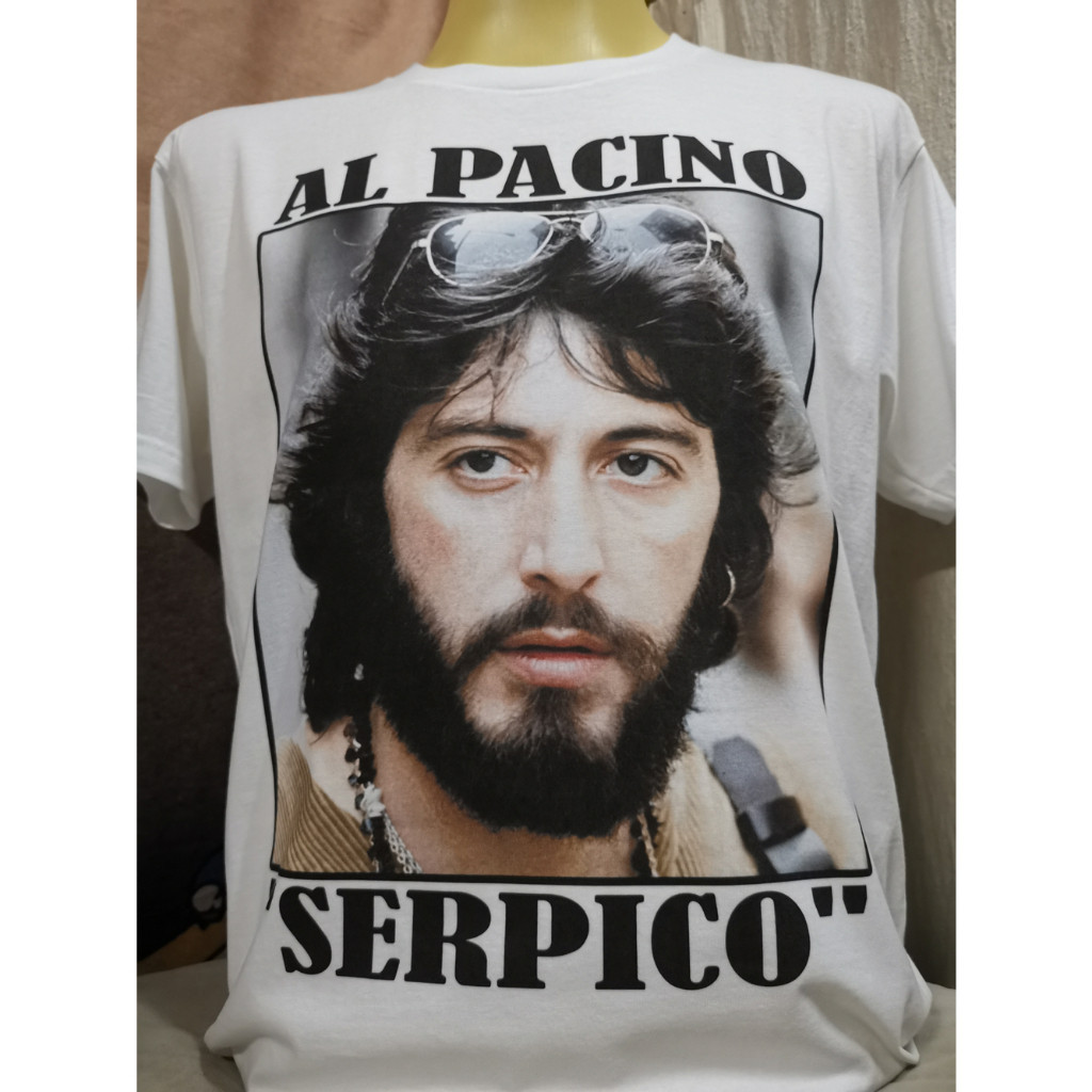 Al Pacino Serpico 1973 Movie The God Father Mafia Gangster Style Vintage T-Shirt