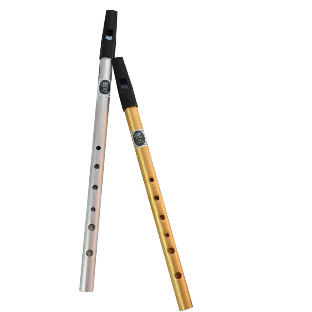 Irish Whistle Flute C/D Key Ireland Flute Tin Penny Whistle 6 Hole Flute Musical Instrument Tin Whis