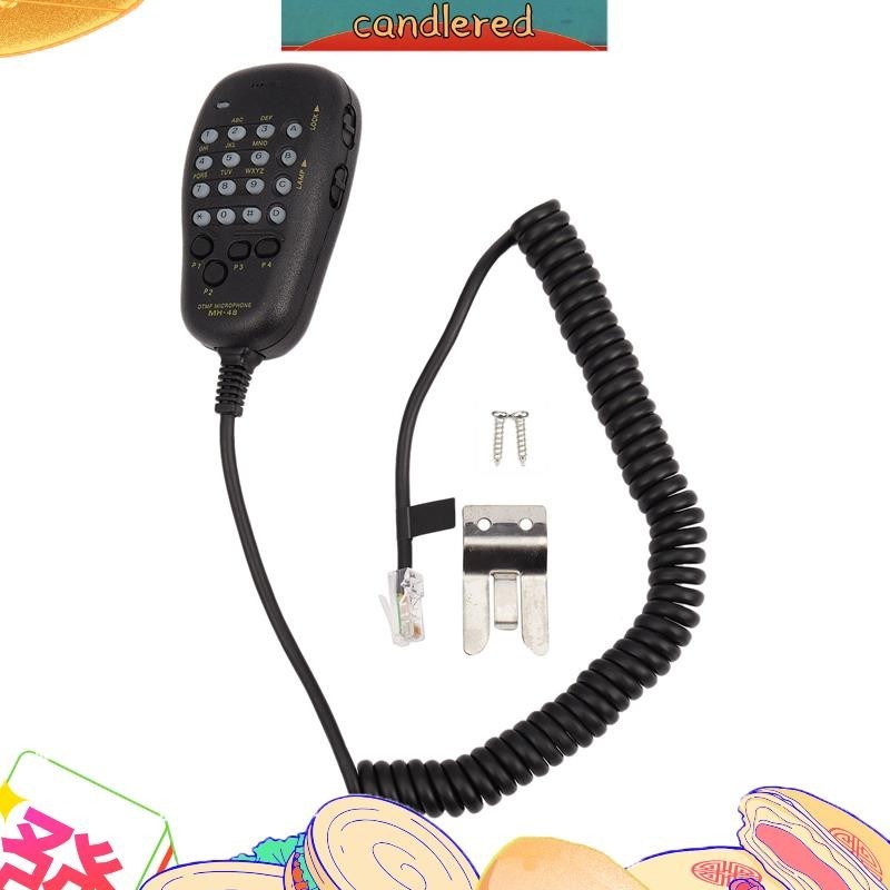 Dtmf MH-48A6J ไมโครโฟนมือ RJ-45 ปลั๊ก สําหรับวิทยุ Yaesu FT-8900 FT-2800M OT8G