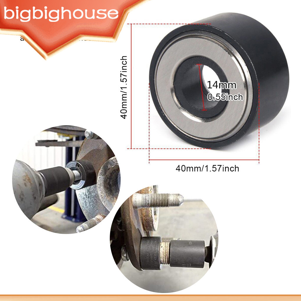 【Biho】ใหม่ น็อตดุมล้อ แกนหกเหลี่ยม 22800 สีดํา ติดตั้งง่าย 1 2 3