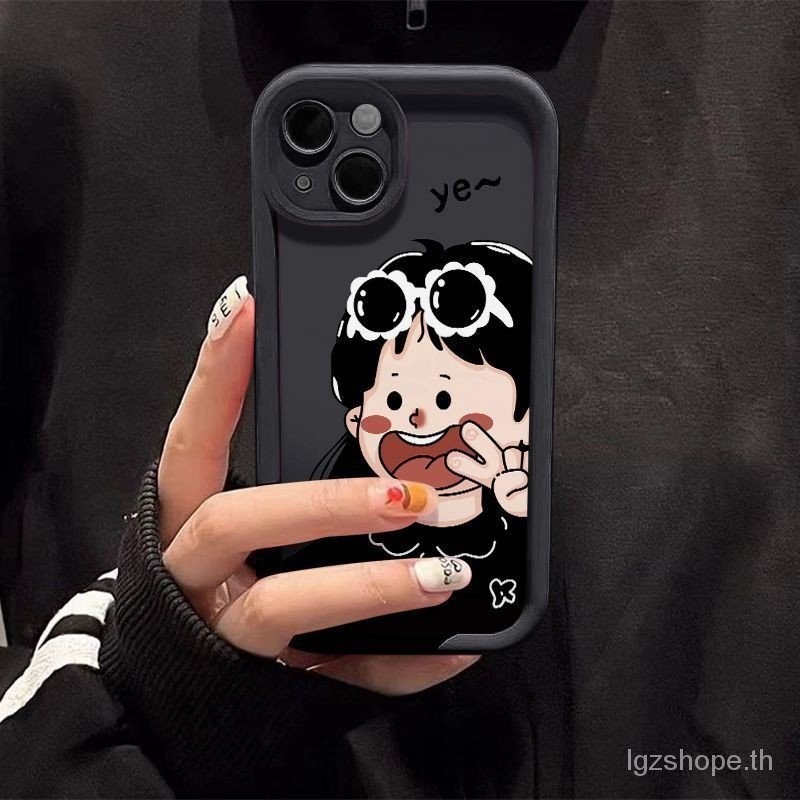 Bier Girl เคสโทรศัพท์มือถือสเตนเลส แบบนิ่ม ลายการ์ตูน สําหรับ Apple Iphone 15promax 7 8plus 14 13 12 11 x XMYA