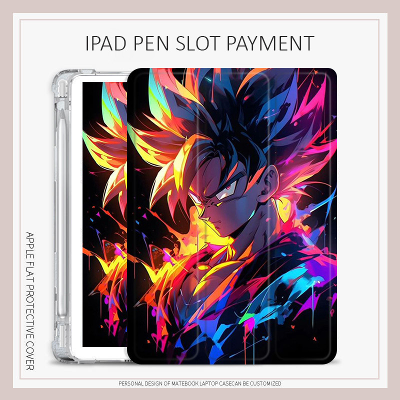 เคส Son Goku iPad gen10 2022 pro11 pro12.9 เคส iPad air4/5 mini4/5/6 เคส iPad 10.2 gen7/8/9 gen5/6 ฝ
