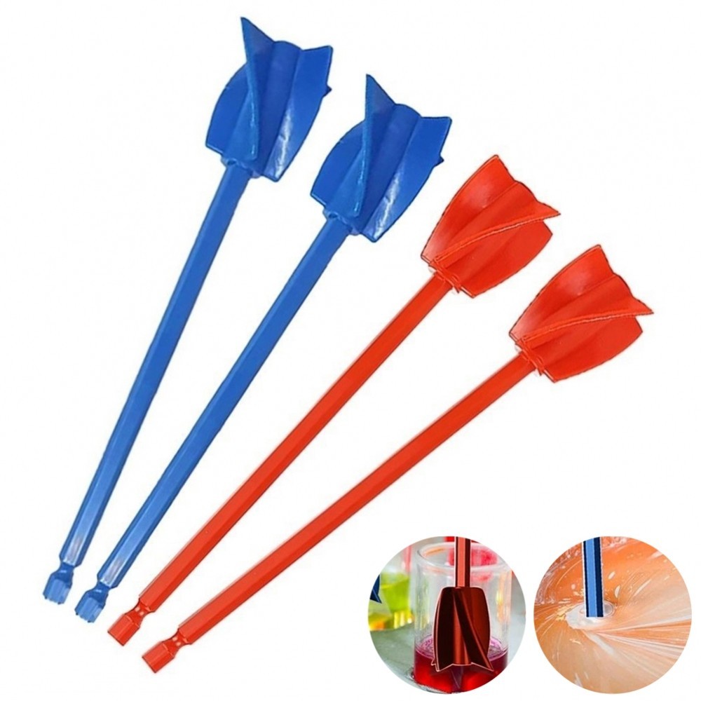 Epoxy Resin Mixer Making Tools Paddle Pigment Plastic Replace Resin Mixer#TWILIGHT