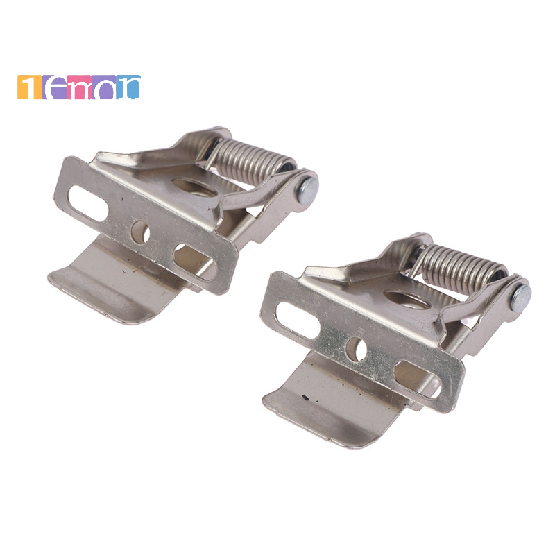 [มะนาว] 2 ชิ้น / เซต แผงไฟ LED สปริงแคลมป์, คลิปสปริงดาวน์ไลท์ สําหรับปิดภาคเรียน Lig ใหม่