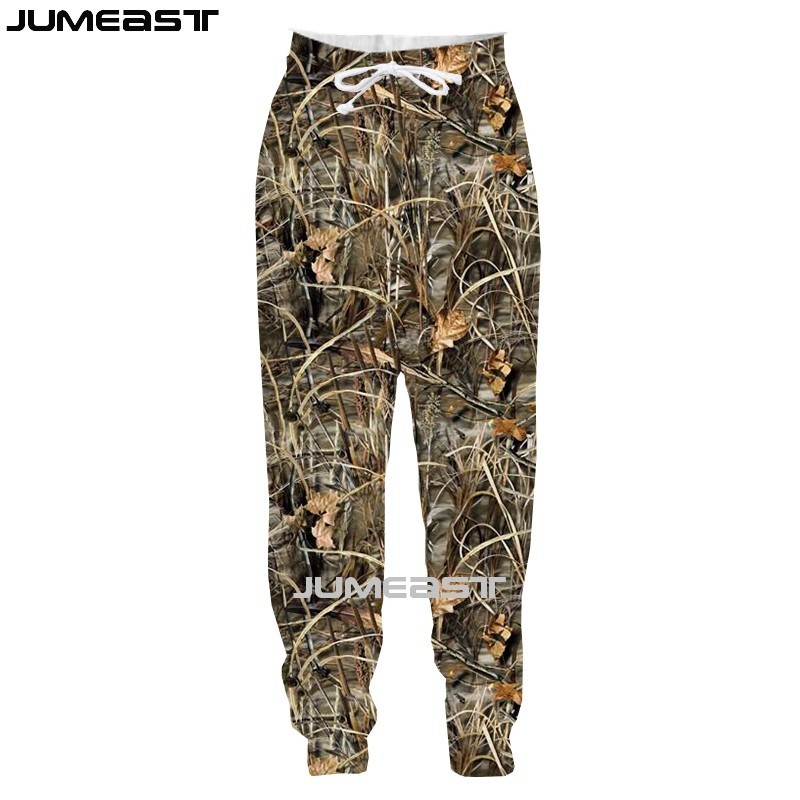 กางเกงกีฬาลําลอง ลายพราง 3D โอเวอร์ไซซ์ แฟชั่นฤดูใบไม้ผลิ และฤดูใบไม้ร่วง สําหรับผู้ชาย และผู้หญิง