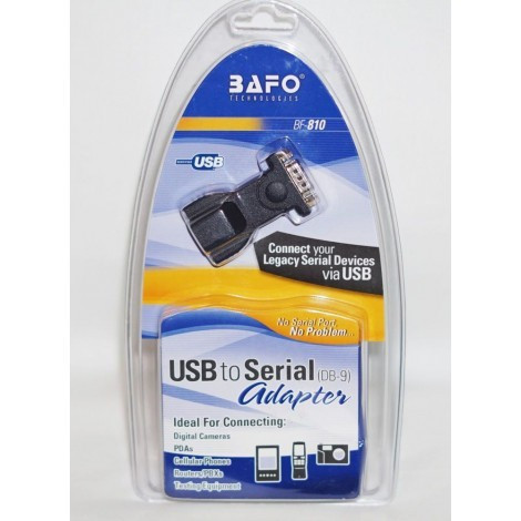 Usb To Serial (DB-9) Bafo BF-810 / สาย Usb To Serial Bafo BF-810 WHOLESALE-COMPUTER