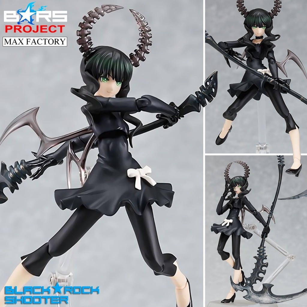 พร้อมส่ง Figma งานแท้  ฟิกม่า  Black Rock Shooter Bars Project แบล็ค ร็อค ชูตเตอร์ Dead Master เดธ ม