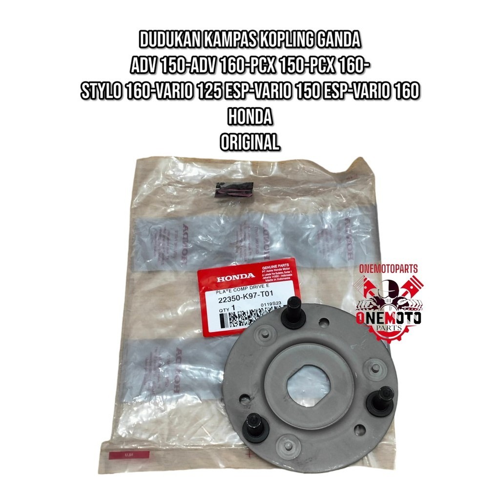 DOUBLE CLUTCH PLATE MOUNTING PLATE ADV PCX STYLO VARIO HONDA 22350-K97-T01 ต้นฉบับ
