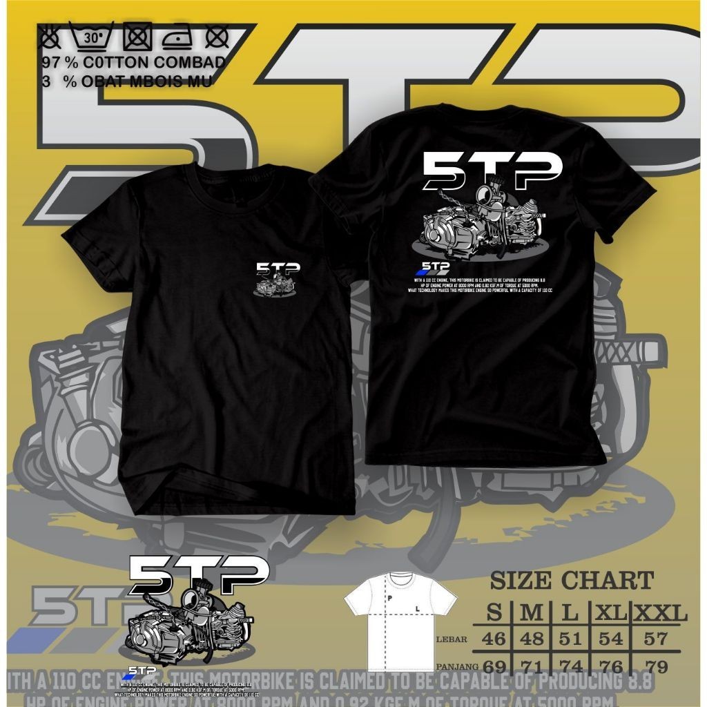 MESIN T-SHIRT 5tp_motorcycle T-SHIRT 5tp เสื้อยืดที่ดีที่สุดเสื้อยืด 5tp เครื่อง custom caisar