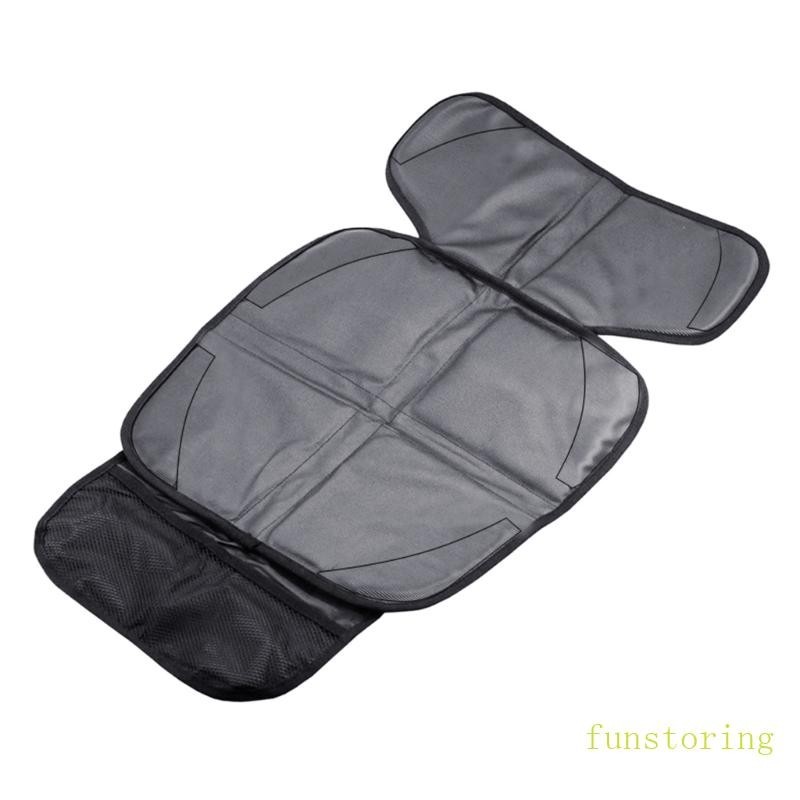 Fun Car Seat Protectors Seat Mat สําหรับ Under Child Booster Carseat Seat Cover Protectors สําหรับหนังและผ ้ าที ่ นั ่ ง