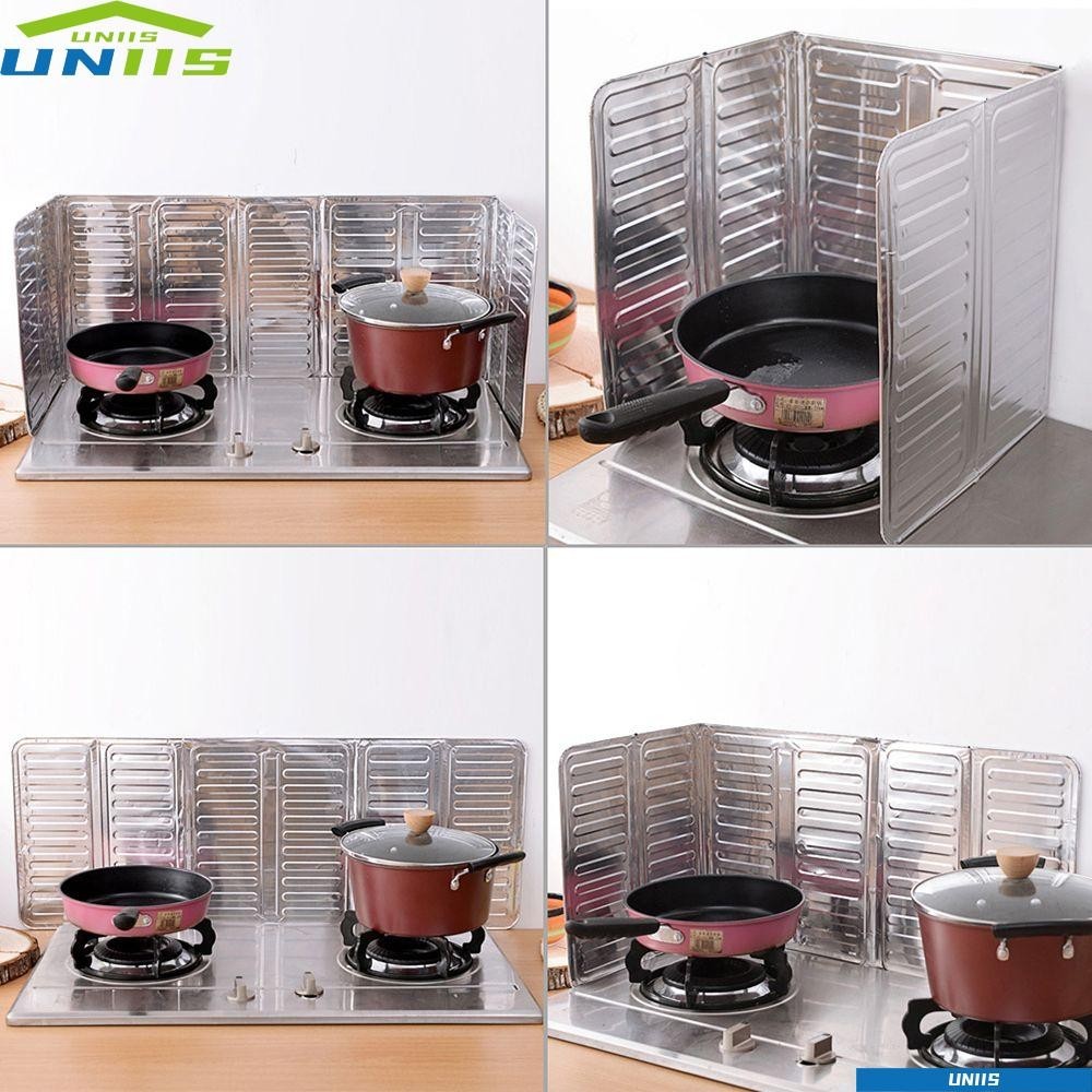 Unis Oil Splash Guard โล ่ ทอดครัวแบบถอดได ้