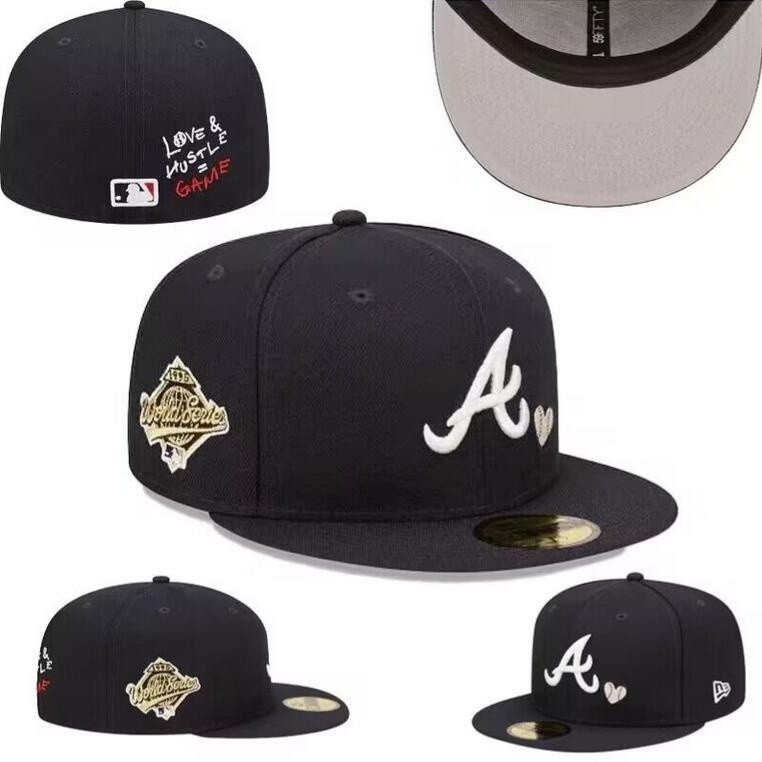 Anaheim Angels Atlanta Braves MLB ทีมผ ้ าฝ ้ ายเย ็ บปักถักร ้ อย Full Sealed Snapback Caps0629 Unisex ขนาดหมวก