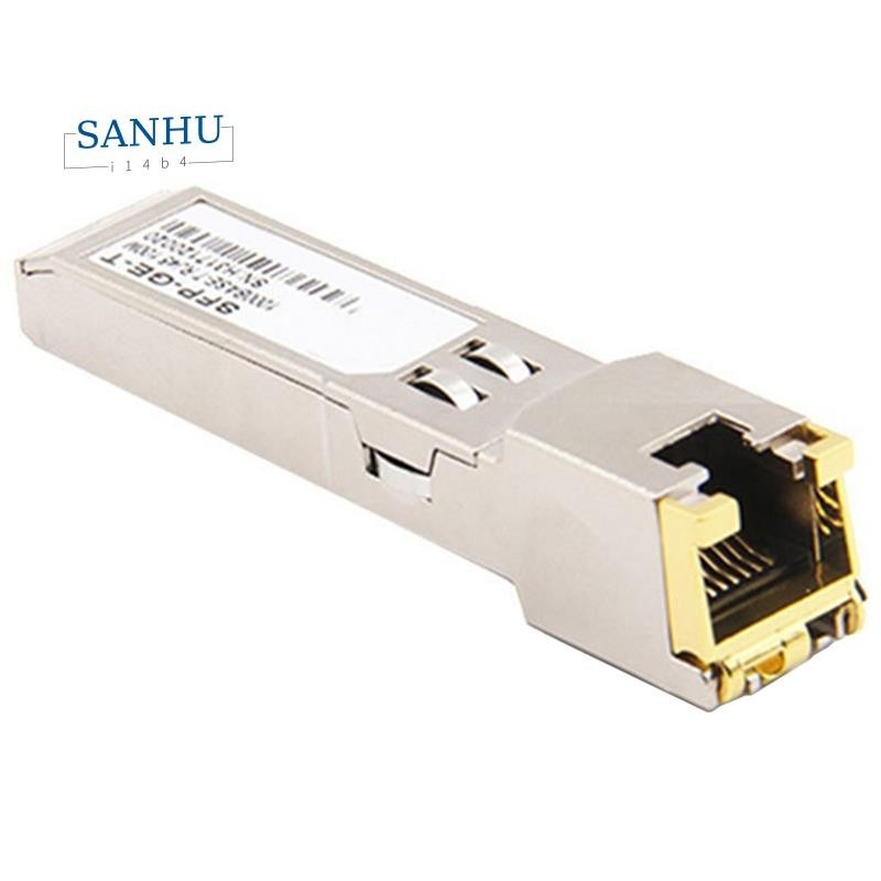 【sanhui14b4 】 โมดูลsfp RJ45 สวิตช ์ Gbic 10/100/1000 ขั ้ วต ่ อโมดูล RJ45 SFP