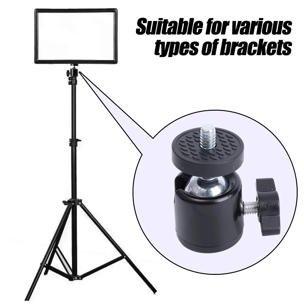 Mini Ball Head Screw Tripod Mount 360 Degree Rotating Mount Base Adapter for DSLR Camera Nikon IPhone 15 Pro Max