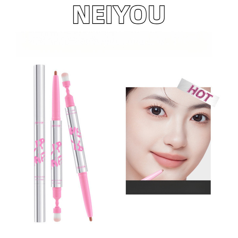 NEIYOU ลิปไลเนอร์แบบ 2 ปลาย กันน้ำ ช่วยให้ริมฝีปากดูไม่เลอะเลือน