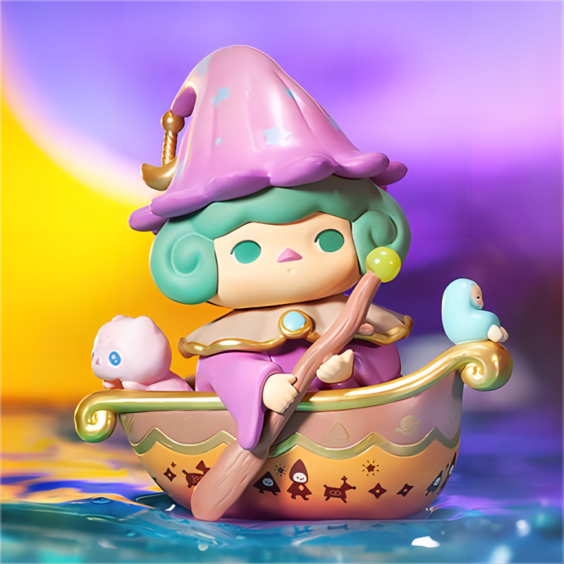 Pucky PUCKY What Are The Elves Doing Series Mystery Box POPMART POPMART PUCKY Elf Figure รุ ่ นของแท ้