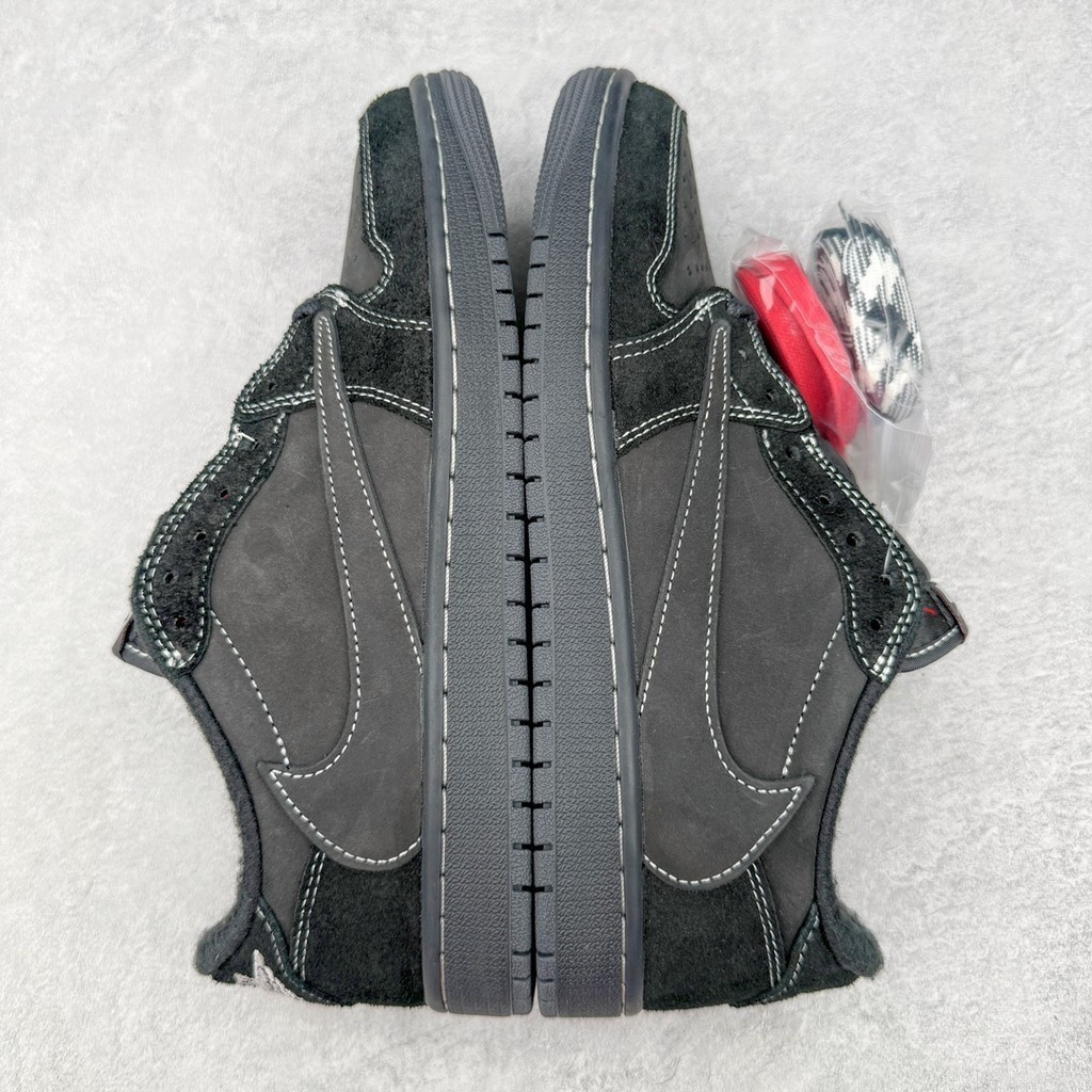 Air a/j 1 Joint Low-Top Casual Sports Jogging Shoes Black Samurai