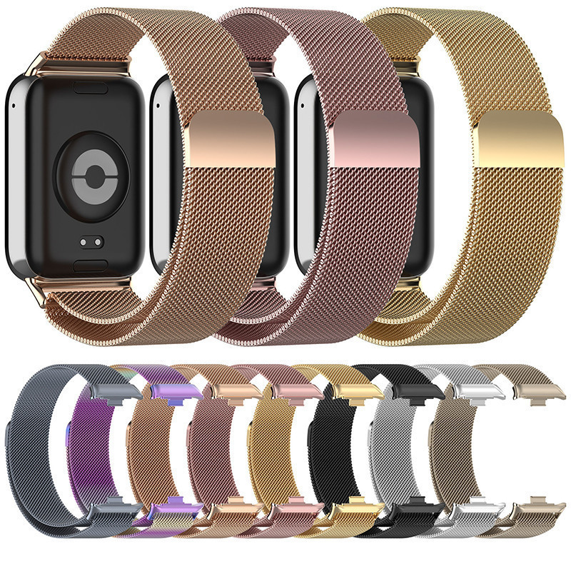 สาย สําหรับXiaomi Redmi Watch 4 นาฬิกา สาย สำรอง สายสแตนเลส Xiaomi Band 8 Pro / Xiaomi Mi Band 9 Pro