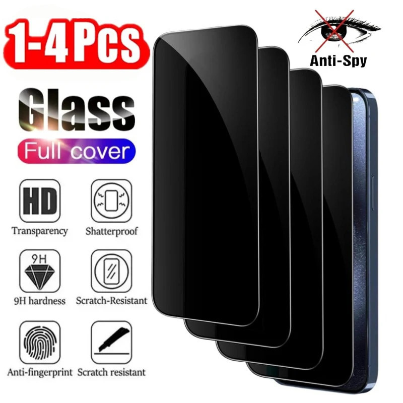 1-4PCS ฟิล์มกระจก ฟิล์มความเป็นส่วนตัว Samsung S25 S24 Ultra S23 A15 A16 A56 A36 A55 A54 A53 A51 A13 A05 A34 A33 A32 A52