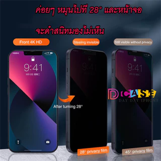 ฟิล์มกระจกนิรภัยกันเสือก สำหรับรุ่น For iPhone 17 16 15 Pro Max 11 14 12 13 Mini 6 7 8 Plus SE X XR XS Max ฟิล์มกันเสื