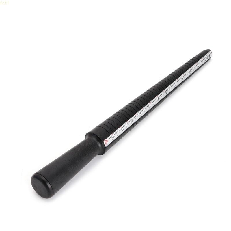 Feti แหวน Mandrel Sizer เครื ่ องมือนิ ้ วขนาดแท ่ งวัดแหวน Sizer สําหรับเครื ่ องประดับ