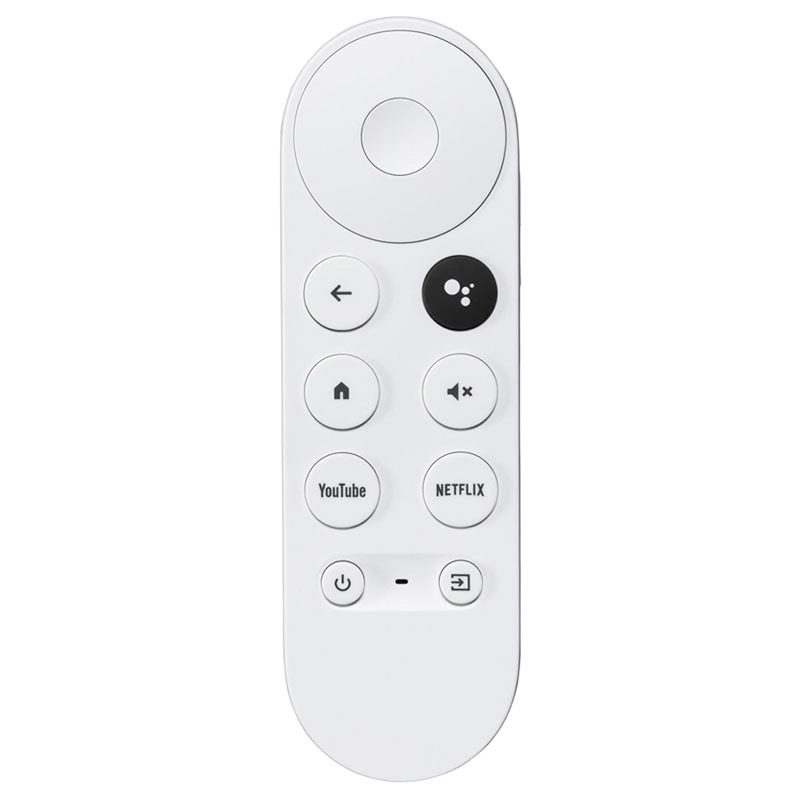 เปลี่ยนใหม่สําหรับ 2020 Google Chromecast 4K Snow G9N9N เสียงบลูทูธ Google Chromecast รีโมทคอนโทรล/ฝ
