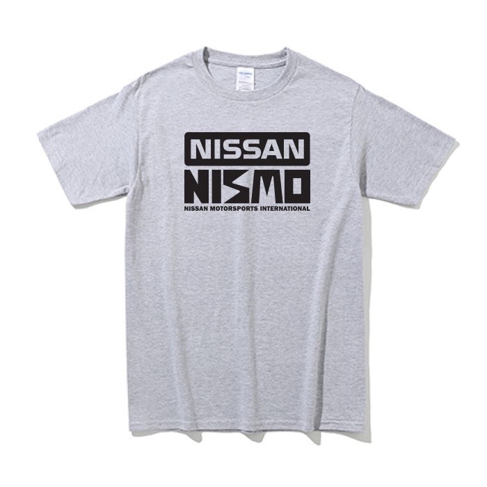 NISSAN NISMO RACING T SHIRT GTR เสื้อยืด คอกลม นิสสัน รถยนต์ ผ้า COTTON 100% SIZE M -3XLS-5XL